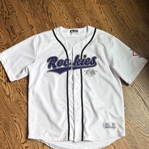 Colorado Rockies White and Black Jersey